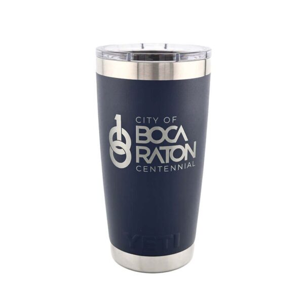 Boca100 Yeti Tumbler 20oz Navy