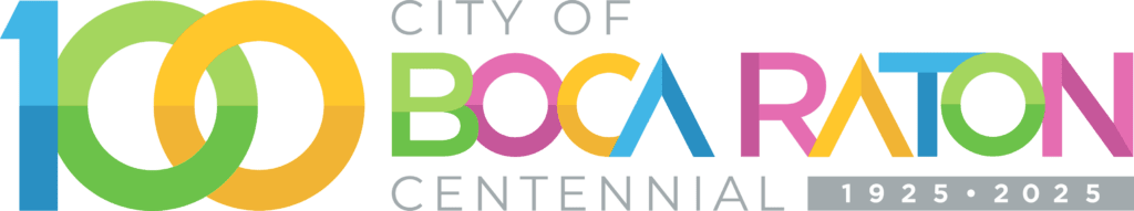 City of Boca Raton Centennial Brandmark