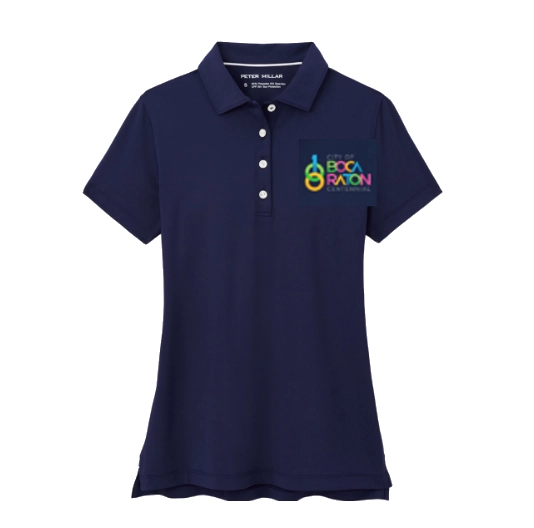 Peter Millar Women's Golf Polo Navy