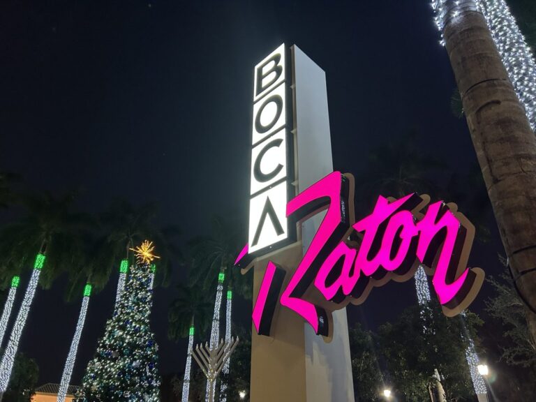 Welcome to Boca Raton: City Unveils New but Retro Sign